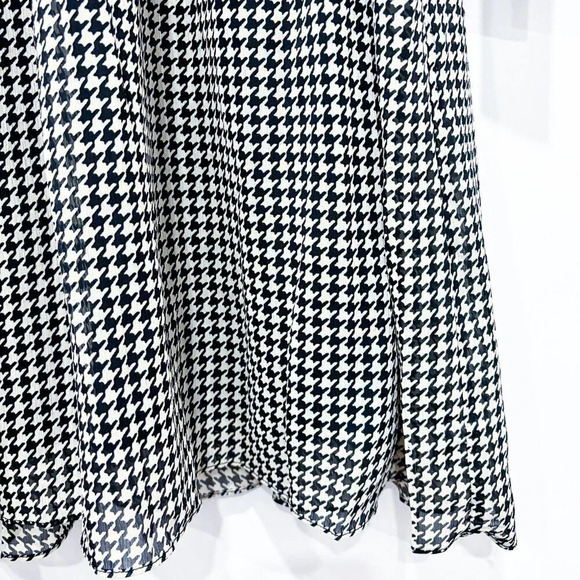 TOMMY HILFIGER Houndstooth Midi Dress | Flowy Fit | Size 14 * - Picture 6 of 10